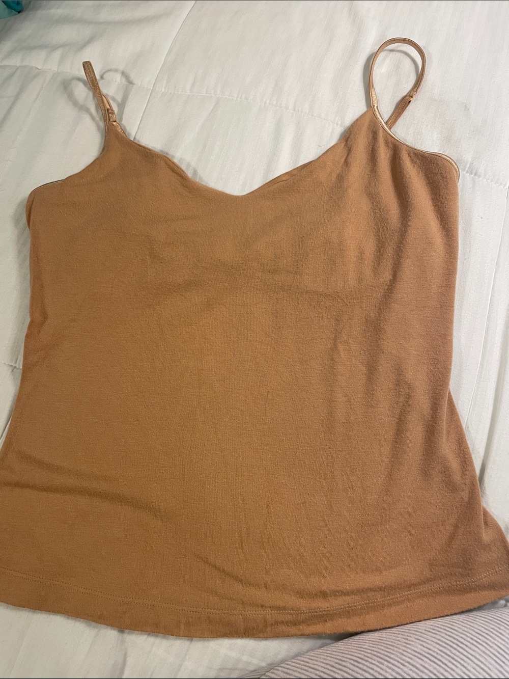 Cosabella camisole in an  gold tan color size medium